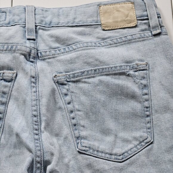 AG Adriano Goldschmied Jeans Womens 28R Blue High Rise Ex Boyfriend Slouchy Slim - Picture 14 of 16